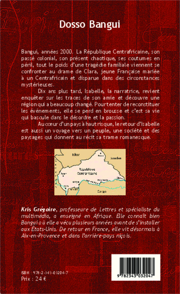 Dosso Bangui, Retour en Centrafrique - Roman (9782343032047-back-cover)