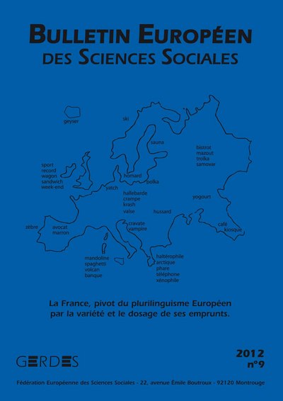 Bulletin européen des sciences sociales, Bulletin européen des sciences sociales N° 9 (9782343011615-front-cover)