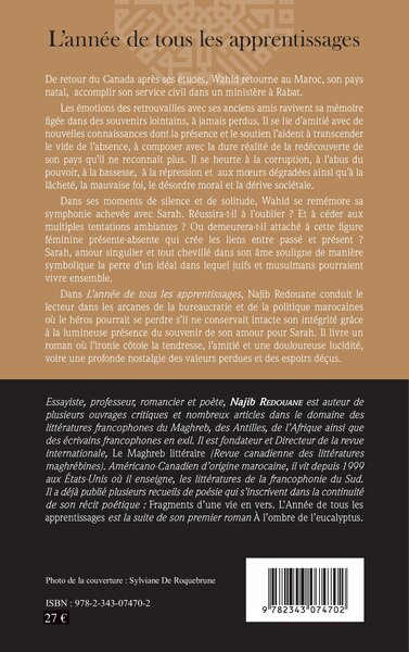 L'année de tous les apprentissages, Roman (9782343074702-back-cover)