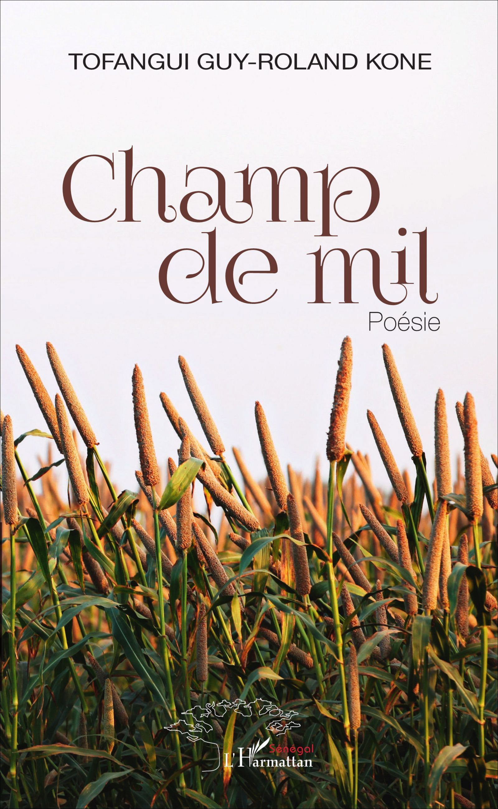 Champ de mil, Poésie (9782343097671-front-cover)