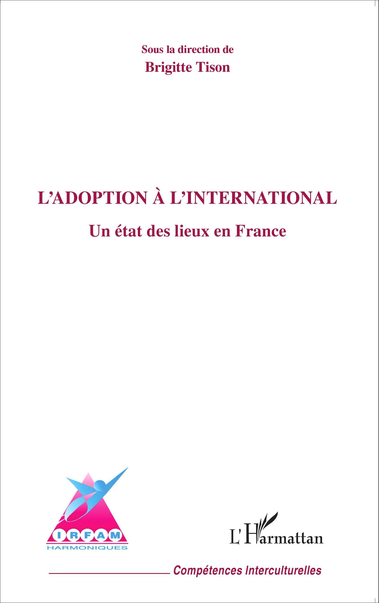L'adoption à l'international, Un état des lieux en France (9782343064628-front-cover)