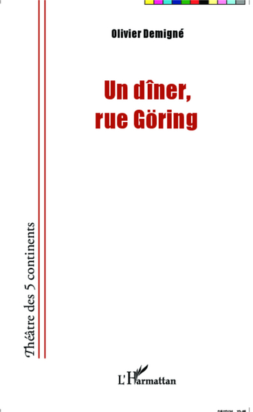 Un dîner, rue Göring (9782343051413-front-cover)