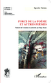 Force de la poésie et autres poèmes (9782343019758-front-cover)