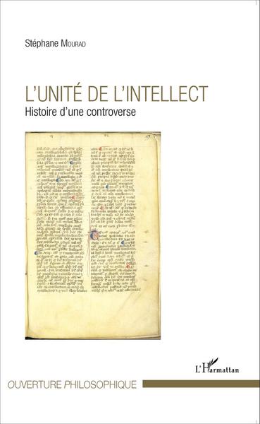 L'unité de l'intellect, Histoire d'une controverse (9782343071817-front-cover)