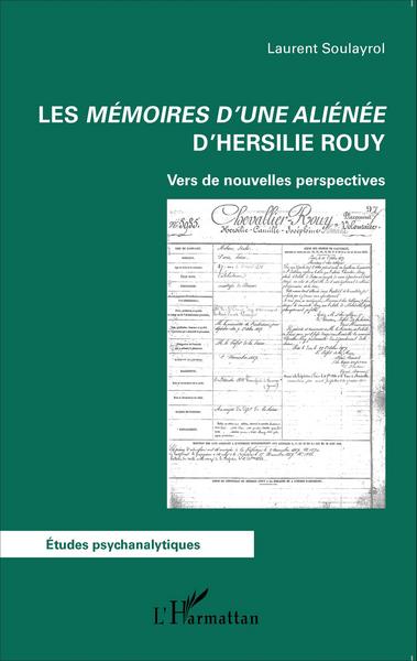 Les Mémoires d'une aliénée d'Hersilie Rouy, Vers de nouvelles perspectives (9782343059358-front-cover)