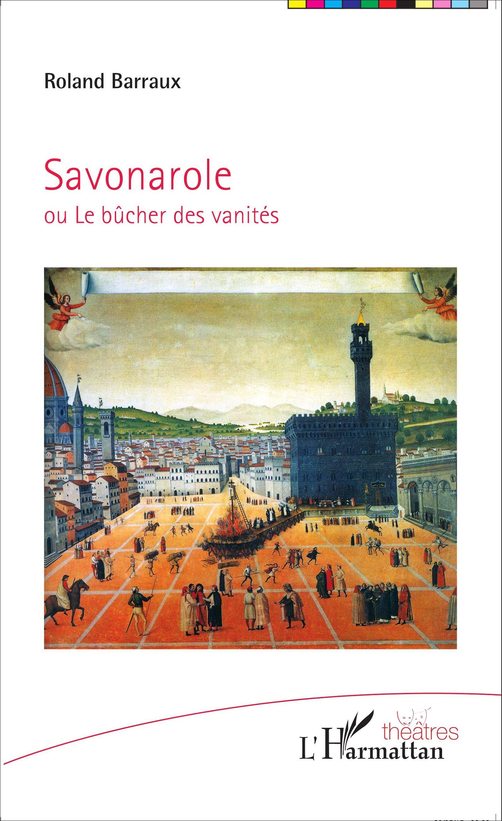 Savonarole, ou le bûcher des vanités (9782343056432-front-cover)
