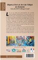 Objets d'Art et Art de l'Objet en Océanie, Actes du XXIe Colloque Corail (9782343000244-back-cover)