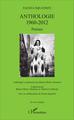 Anthologie 1960-2012, Poésies (9782343089881-front-cover)