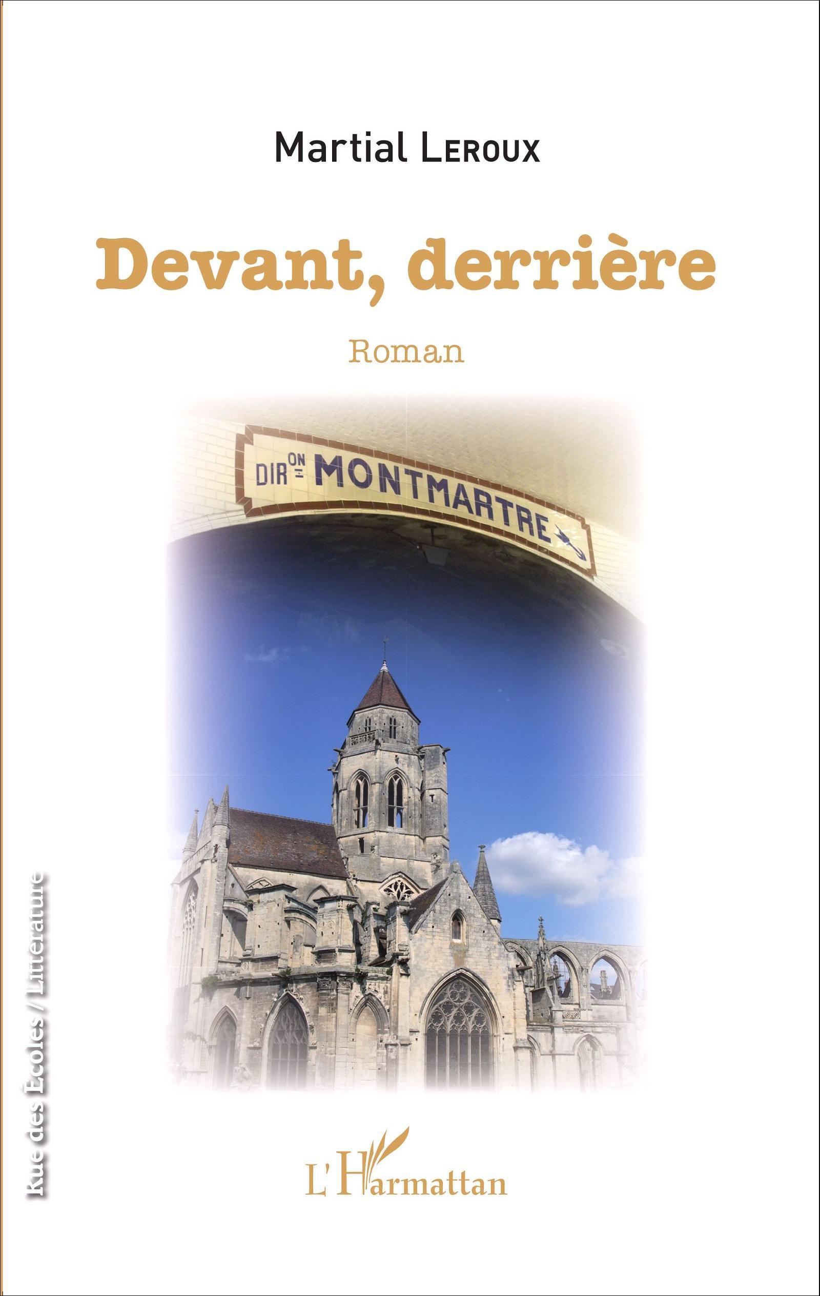 Devant, derrière, Roman (9782343070186-front-cover)