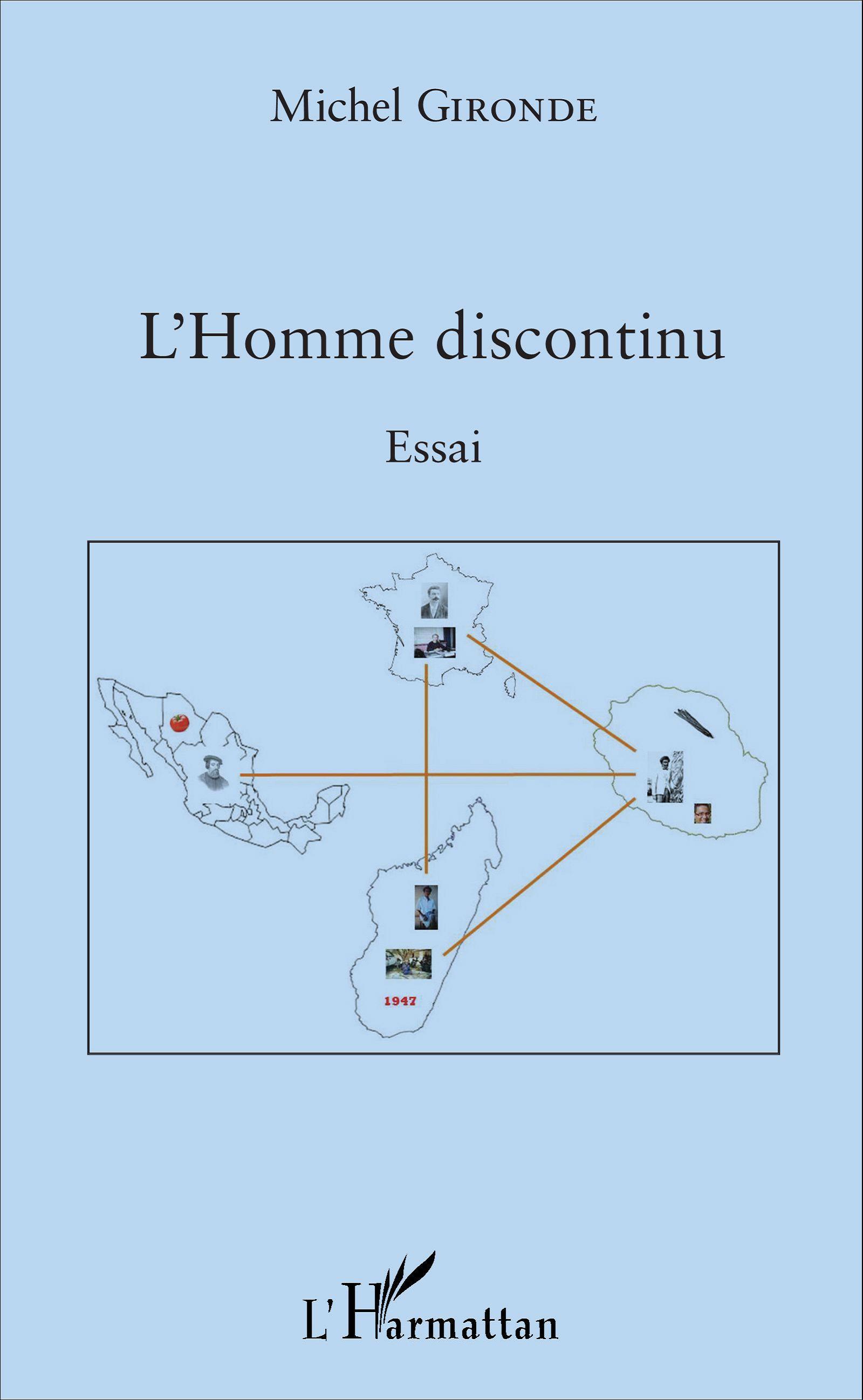 L'Homme discontinu, Essai (9782343091884-front-cover)