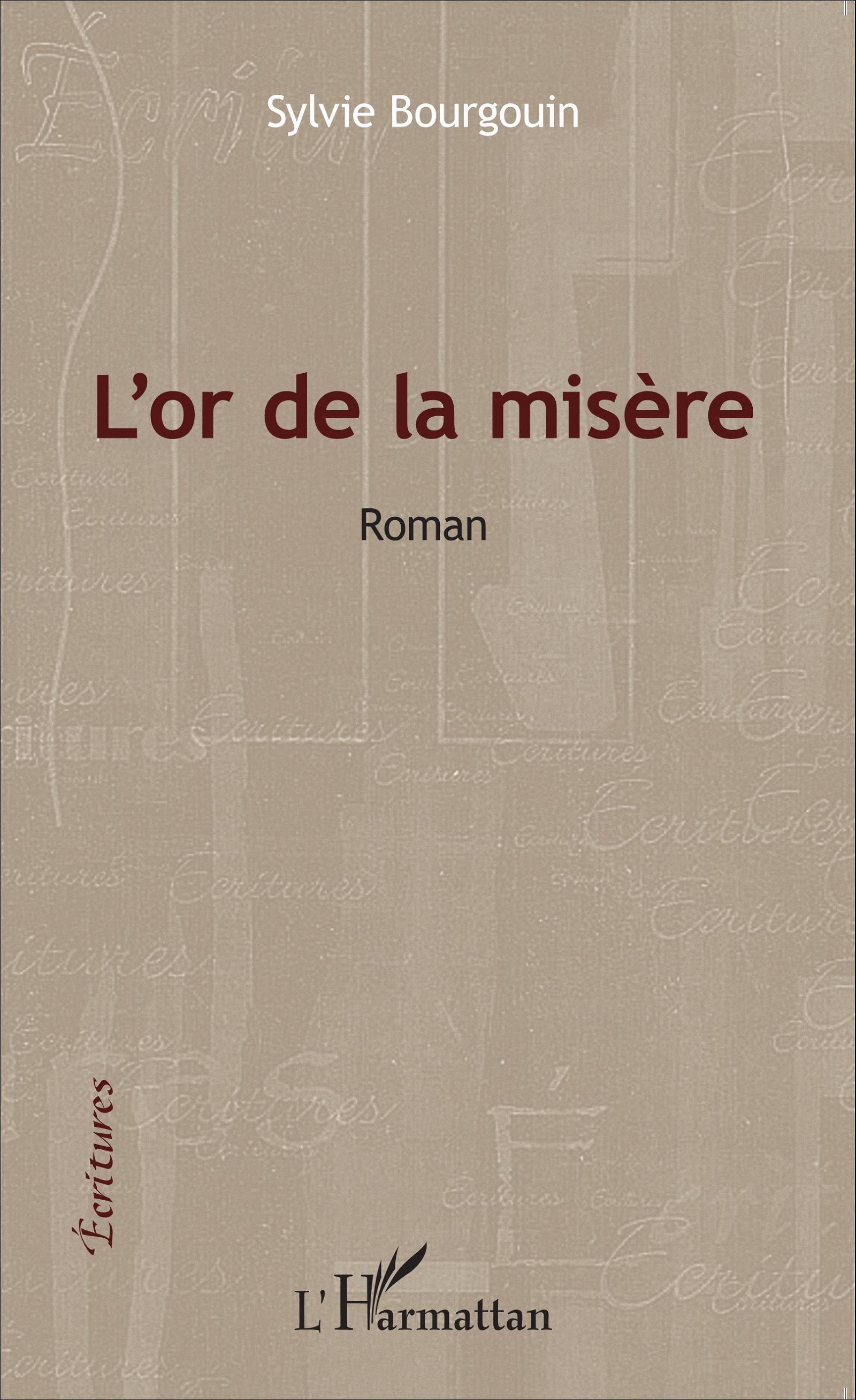 L'or de la misère, Roman (9782343054667-front-cover)