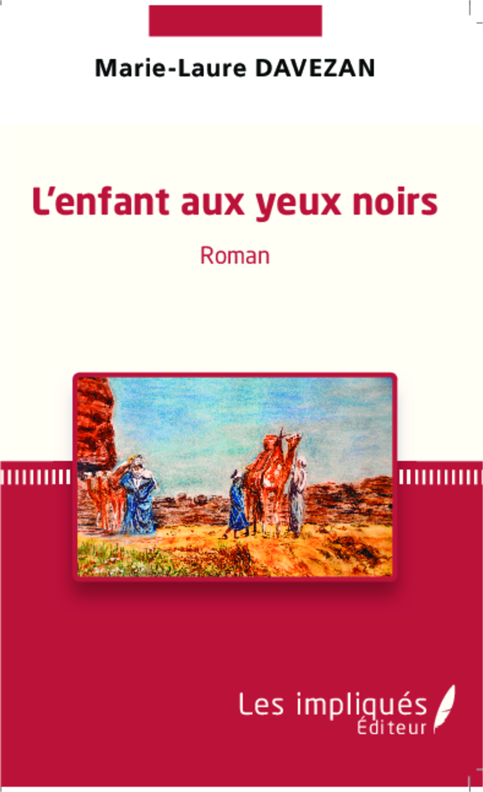 L'enfant aux yeux noirs, Roman (9782343027159-front-cover)