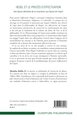 Hegel et le procès d'effectuation, Des figures abstraites de la conscience aux figures de l'esprit (9782343070018-back-cover)