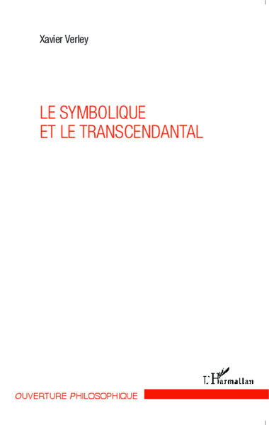 Le symbolique et le transcendantal (9782343028330-front-cover)