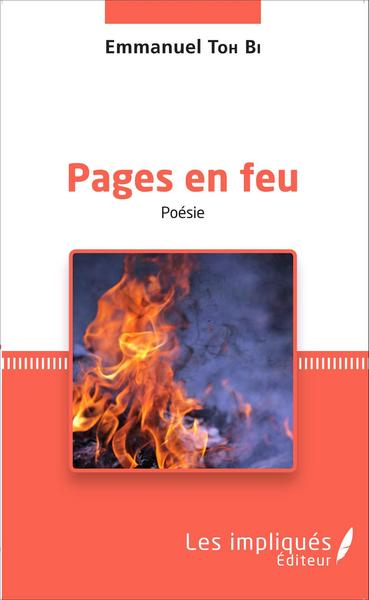 Pages en feu, Poésie (9782343062303-front-cover)