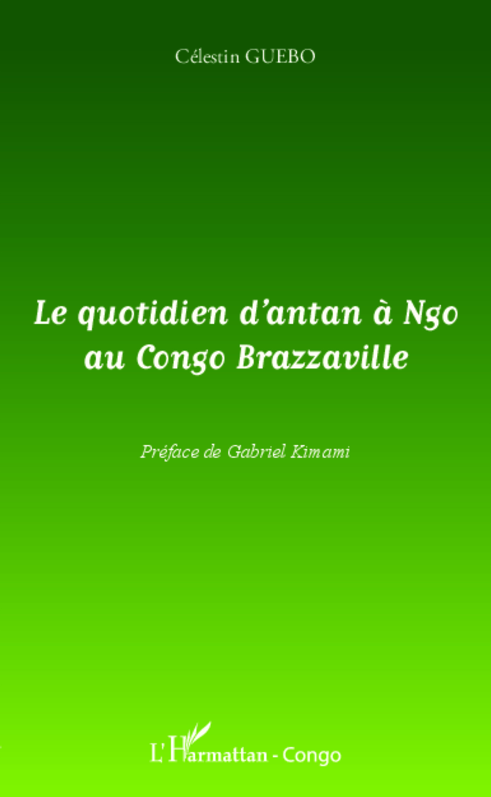 Le quotidien d'antan à Ngo au Congo-Brazzaville (9782343035543-front-cover)