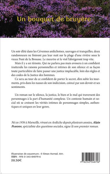 Un bouquet de bruyère, Roman (9782343048796-back-cover)