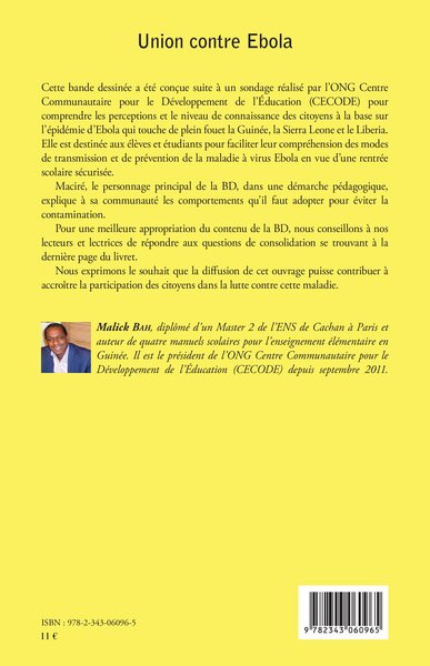 Union contre Ebola (9782343060965-back-cover)