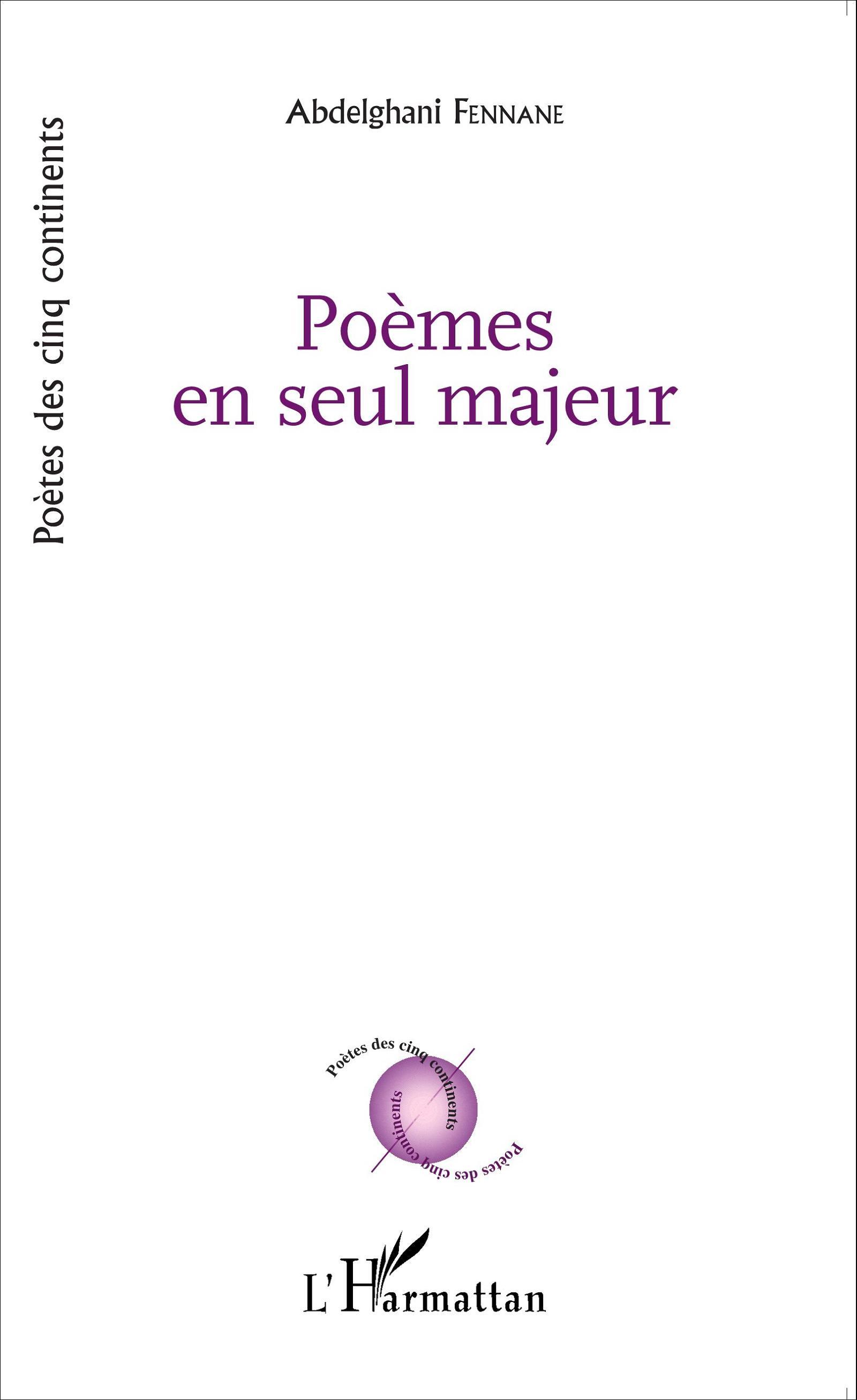 Poèmes en seul majeur (9782343063843-front-cover)