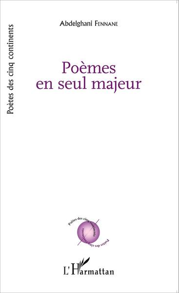 Poèmes en seul majeur (9782343063843-front-cover)