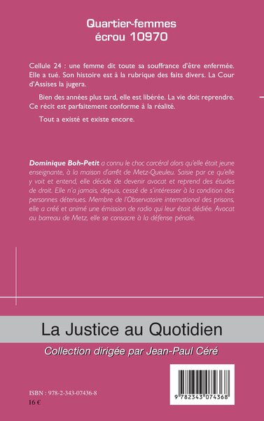 Quartier-femmes écrou 10970 (9782343074368-back-cover)