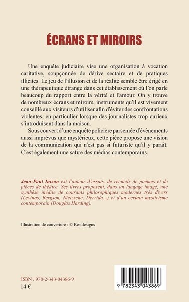 Ecrans et miroirs (9782343043869-back-cover)