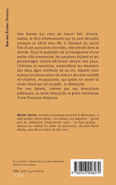 L'entretien froid, Roman (9782343028279-back-cover)