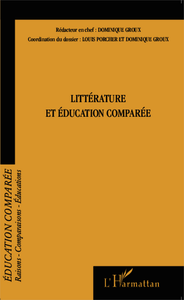 Revue française d'éducation comparée, Littérature et éducation comparée (9782343042695-front-cover)