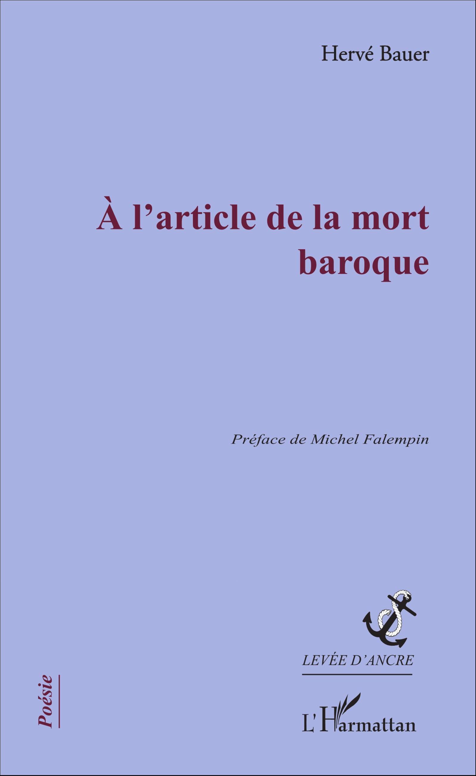 A l'article de la mort baroque (9782343092171-front-cover)