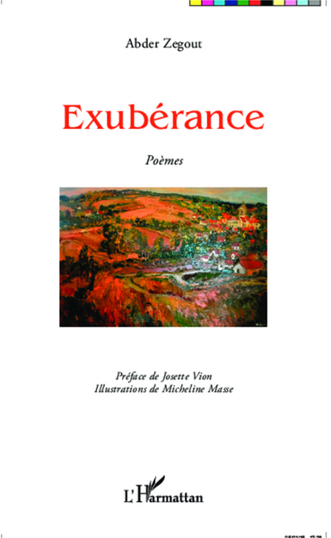 Exubérance, Poèmes (version noir et blanc) (9782343054087-front-cover)