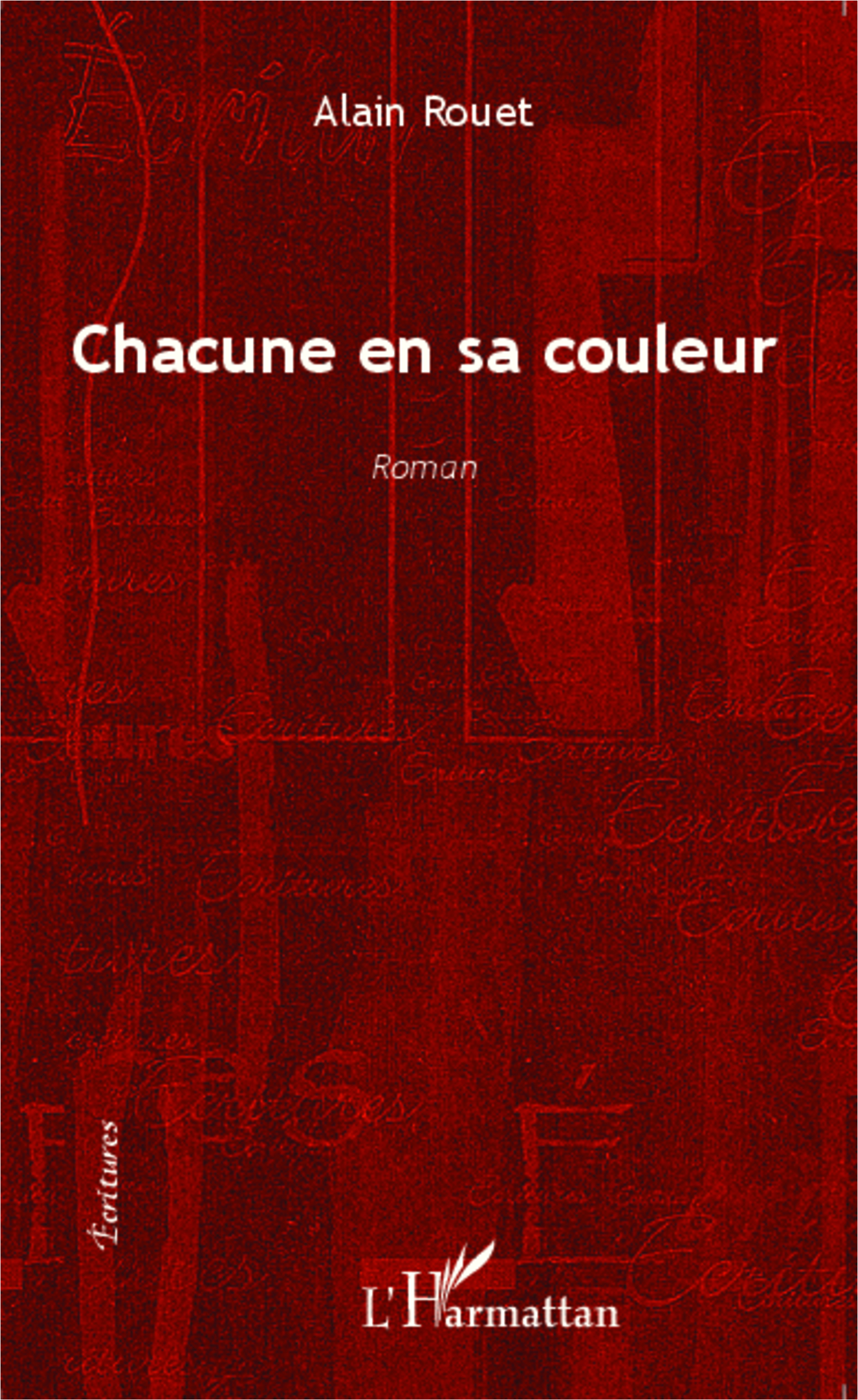 Chacune en sa couleur, Roman (9782343047614-front-cover)