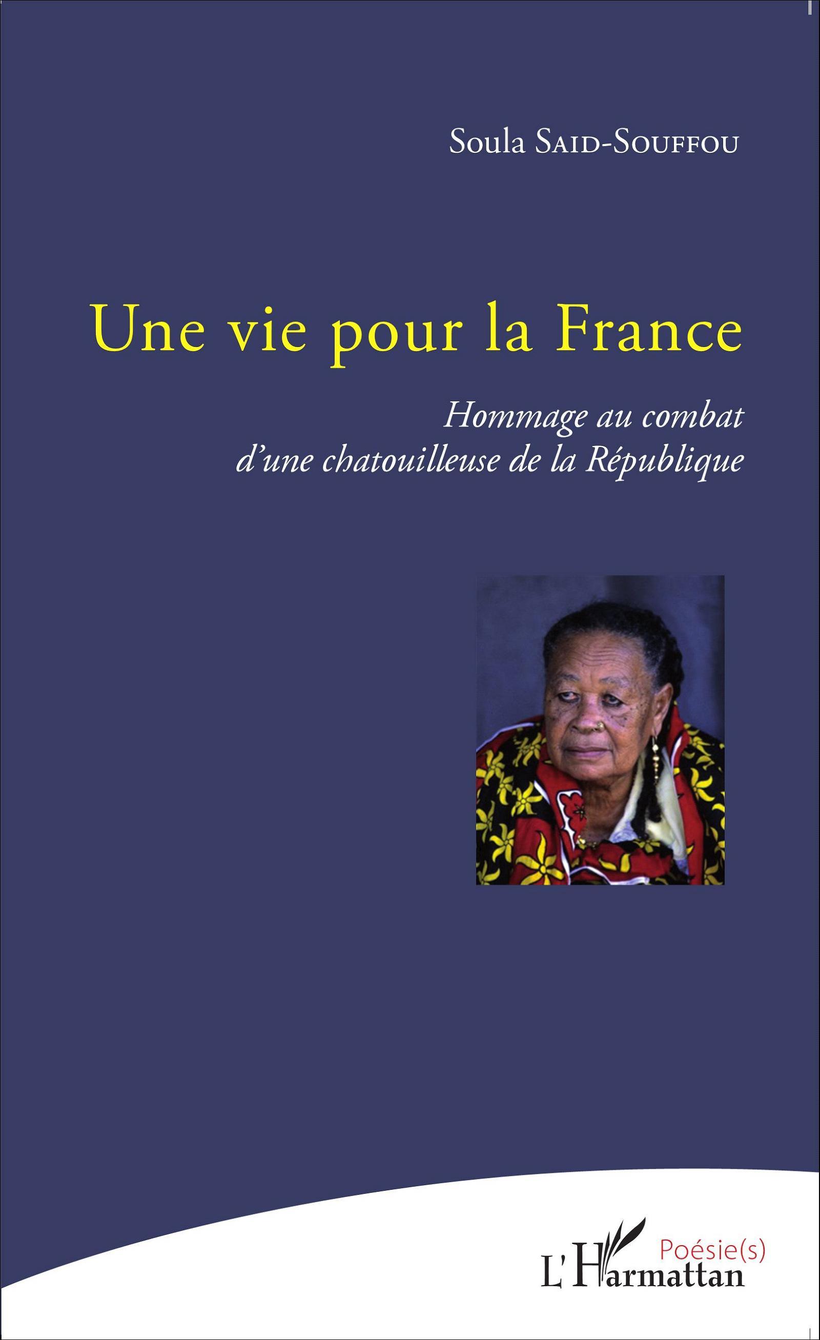 Une vie pour la France, Hommage au combat d'une chatouilleuse de la République (9782343066400-front-cover)