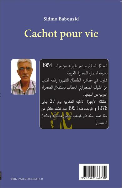 Cachot pour vie (9782343064130-front-cover)