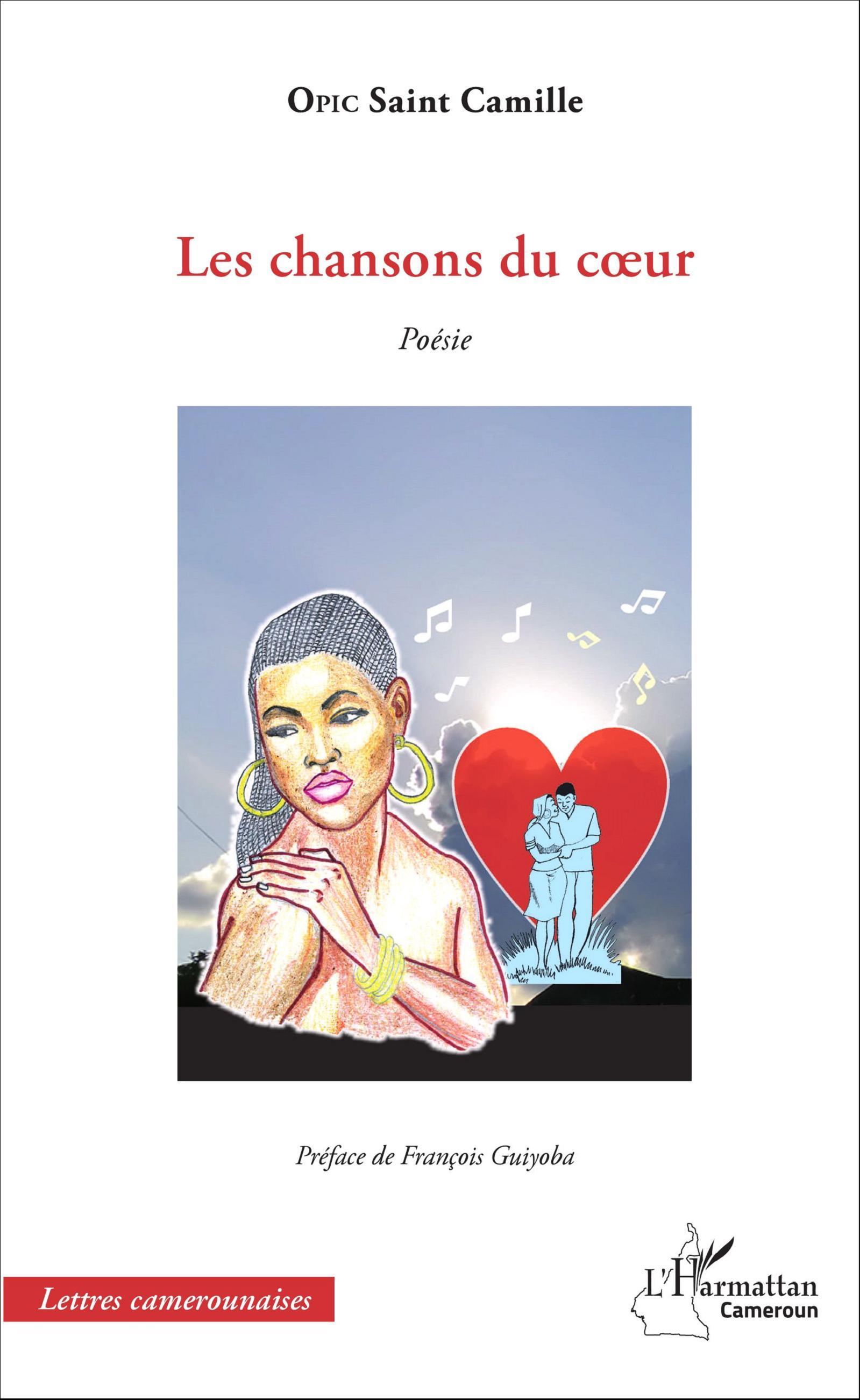 Les chansons du coeur, Poésie (9782343088761-front-cover)