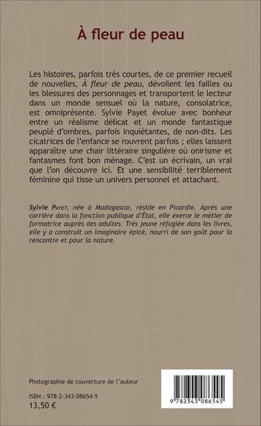 À fleur de peau, Nouvelles (9782343086545-back-cover)