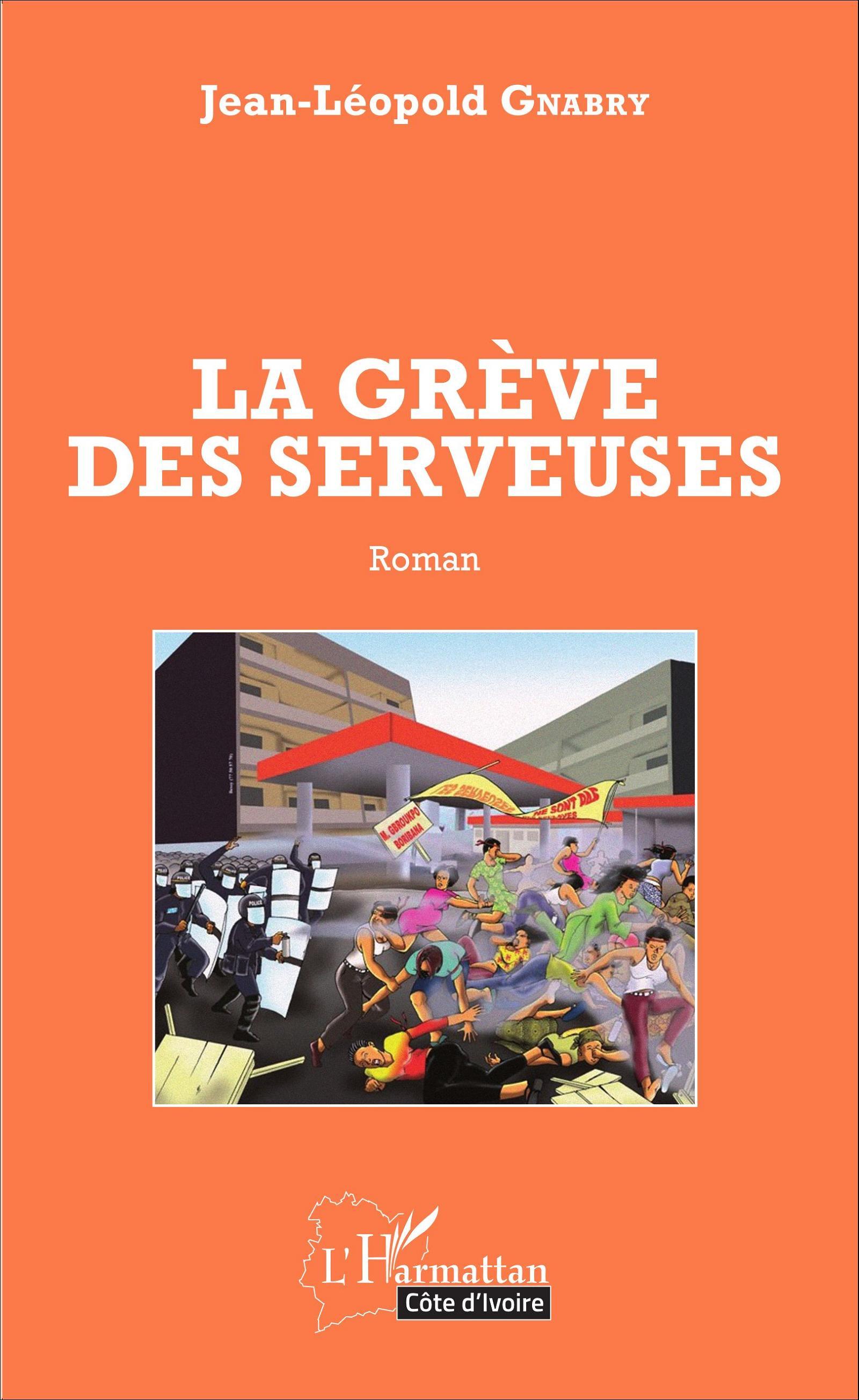 La grève des serveuses, Roman (9782343072128-front-cover)