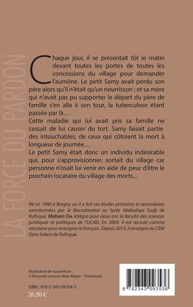 La force du pardon, Roman (9782343093543-back-cover)