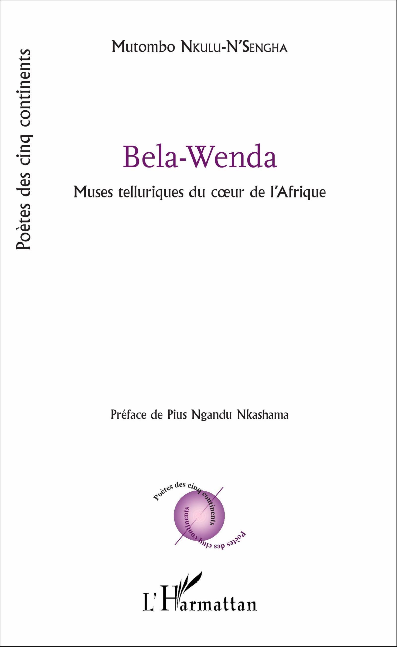 Bela-Wenda, Muses telluriques du coeur de l'Afrique (9782343093017-front-cover)