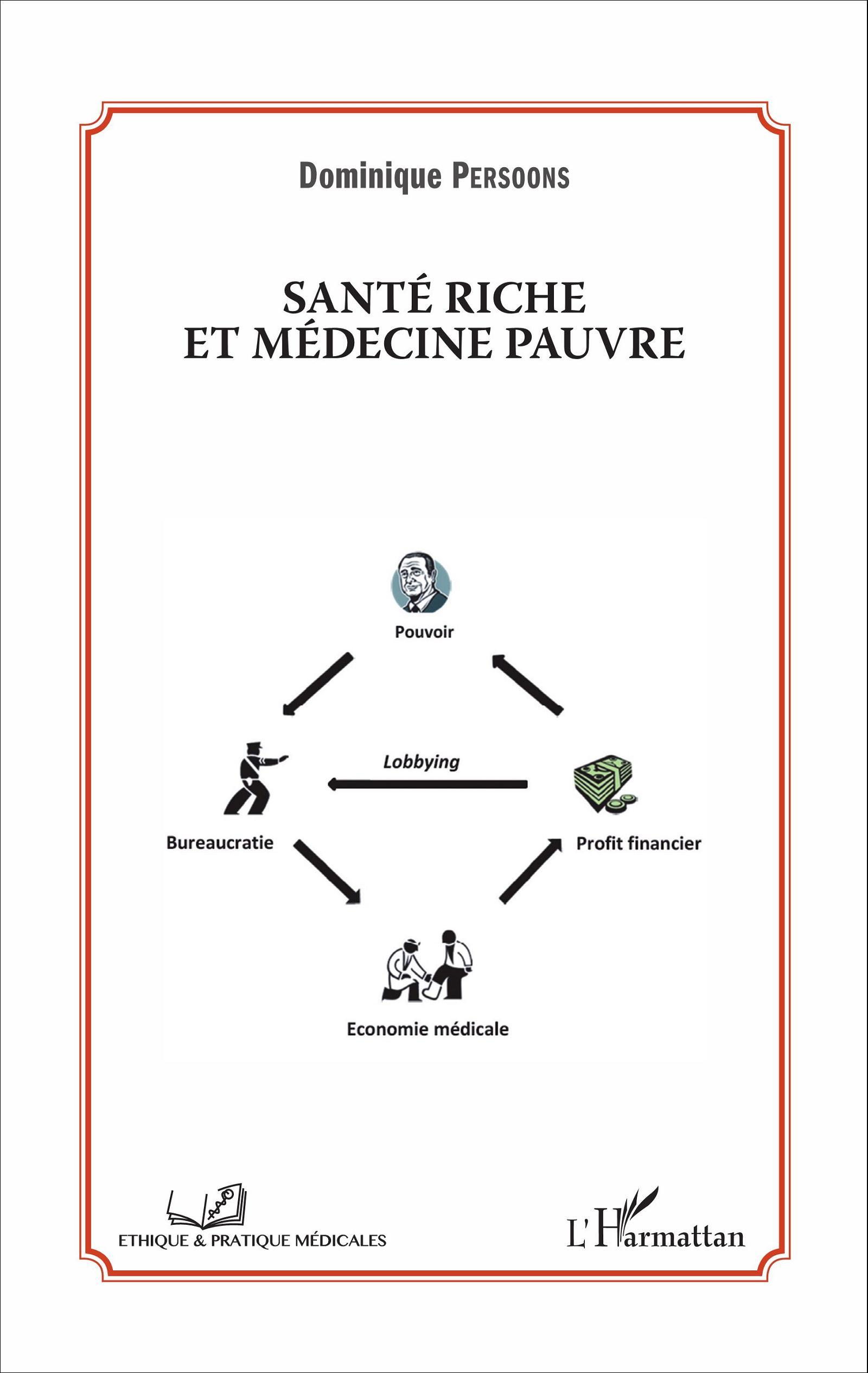 Santé riche et médecine pauvre (9782343088723-front-cover)