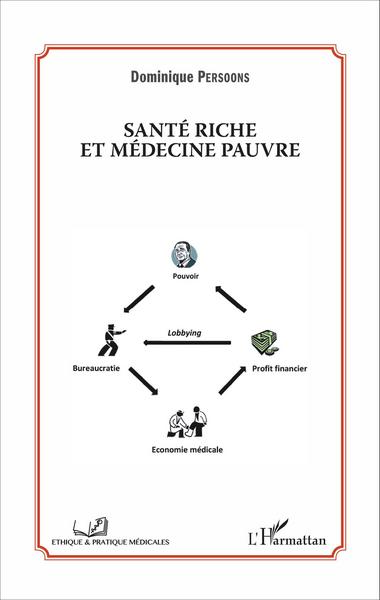 Santé riche et médecine pauvre (9782343088723-front-cover)