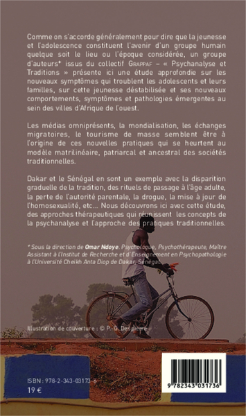 La jeunesse Africaine, Mal-être, drogues, homosexualité (9782343031736-back-cover)