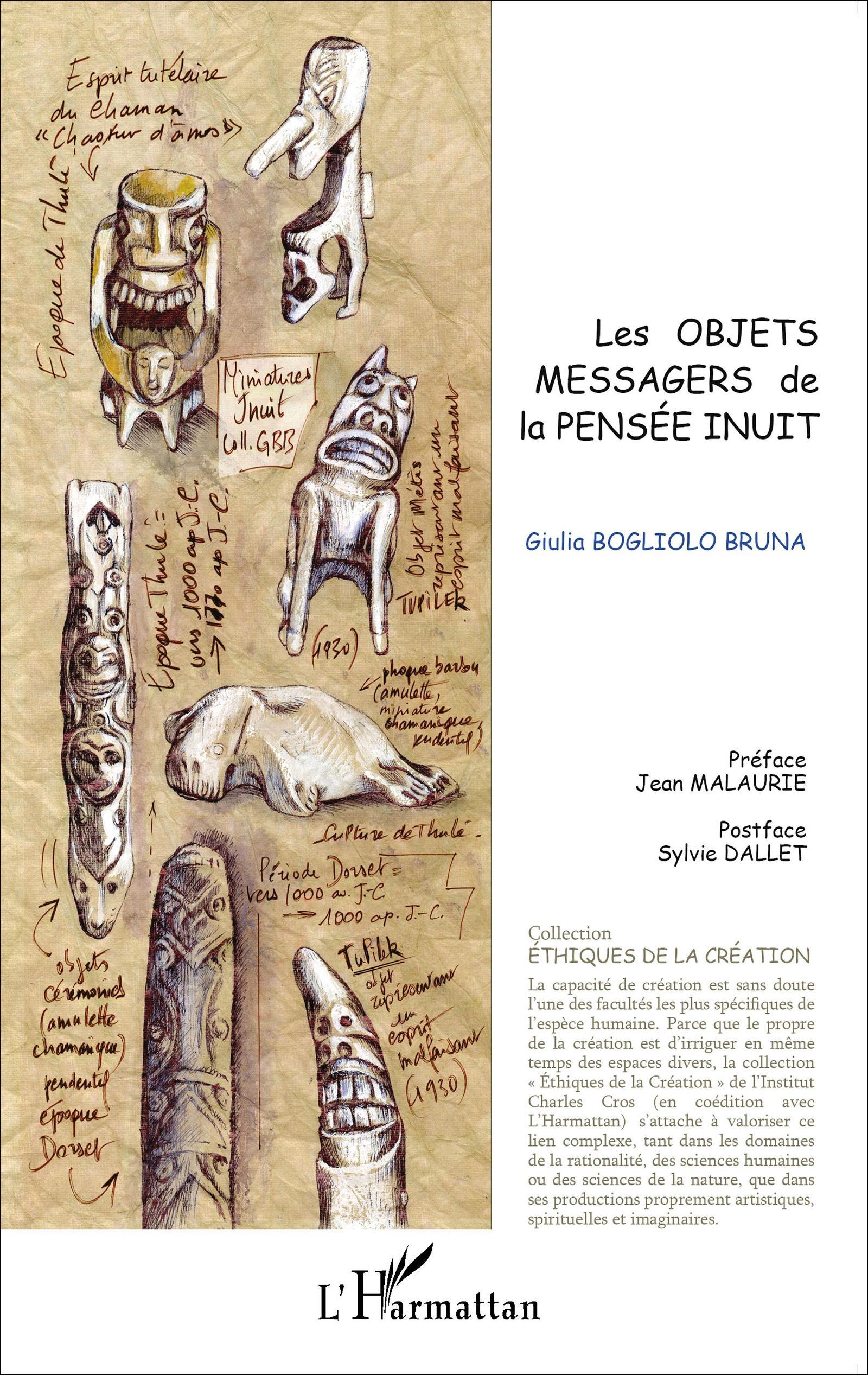 Les objets messagers de la pensée inuit (9782343068411-front-cover)