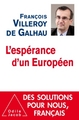 L'Espérance d'un Européen (9782738130914-front-cover)