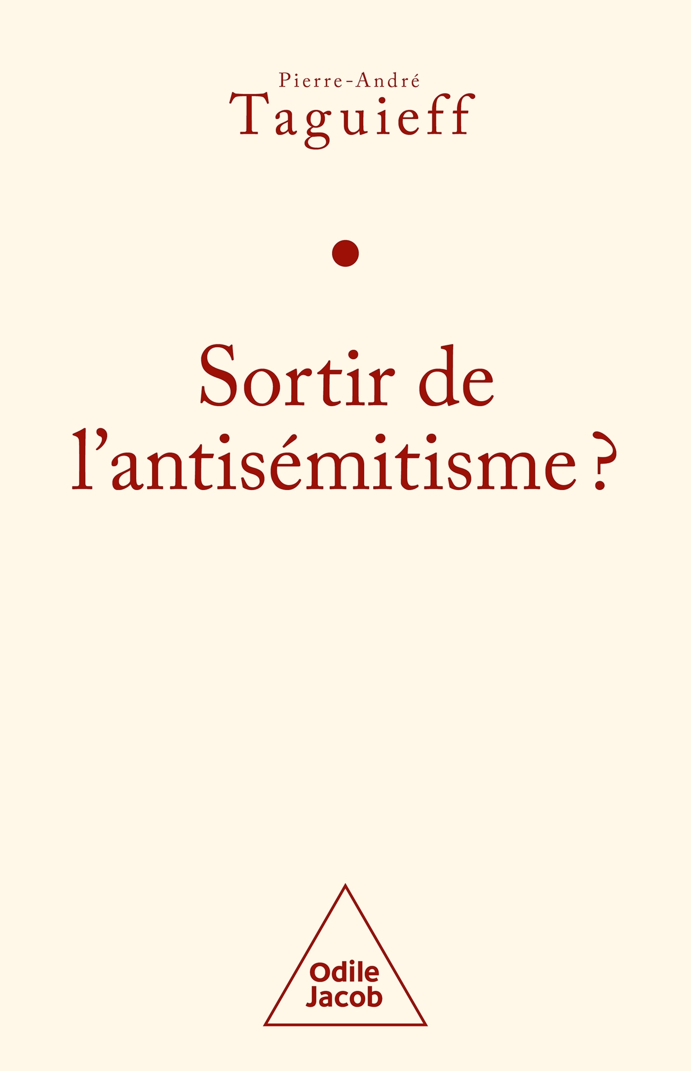 Sortir de l'antisémitisme ? (9782738156662-front-cover)