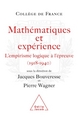 Mathématiques et expérience, L'empirisme logique à l'épreuve (1918-1940) (9782738122032-front-cover)