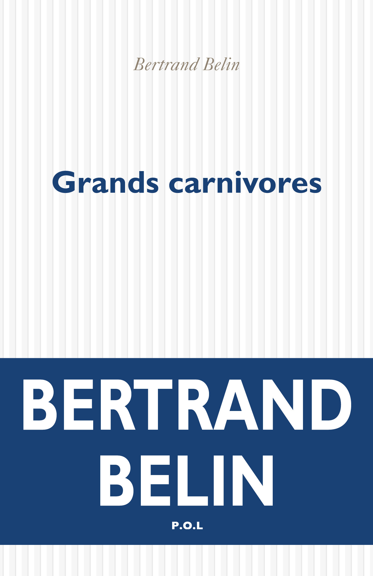 Grands carnivores (9782818046739-front-cover)