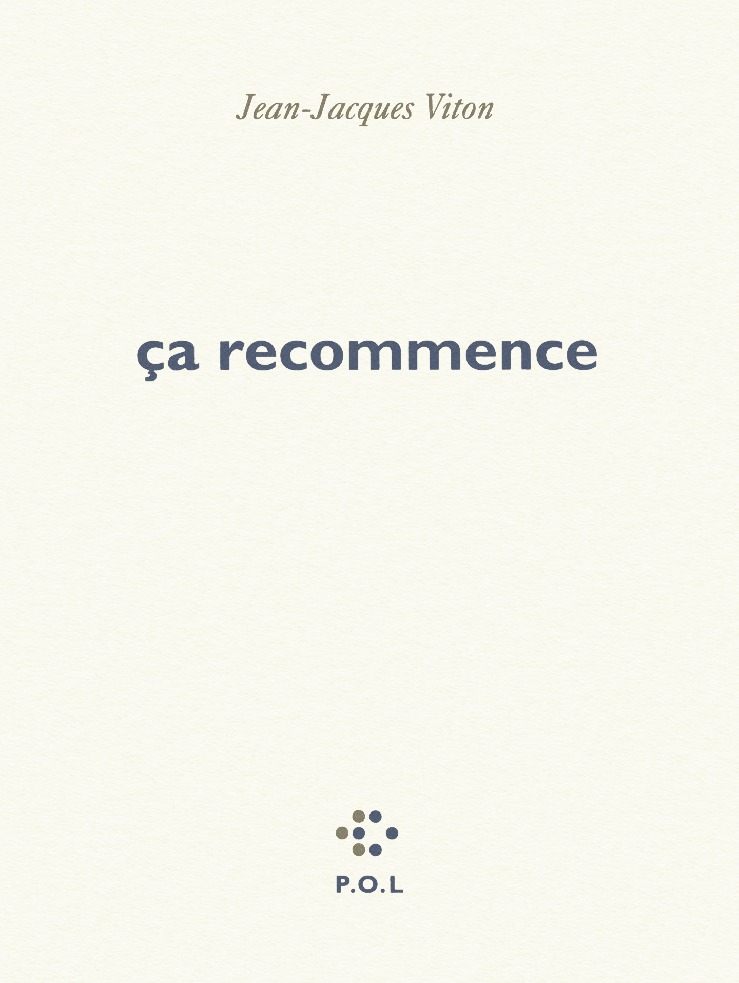 Ça recommence (9782818021620-front-cover)