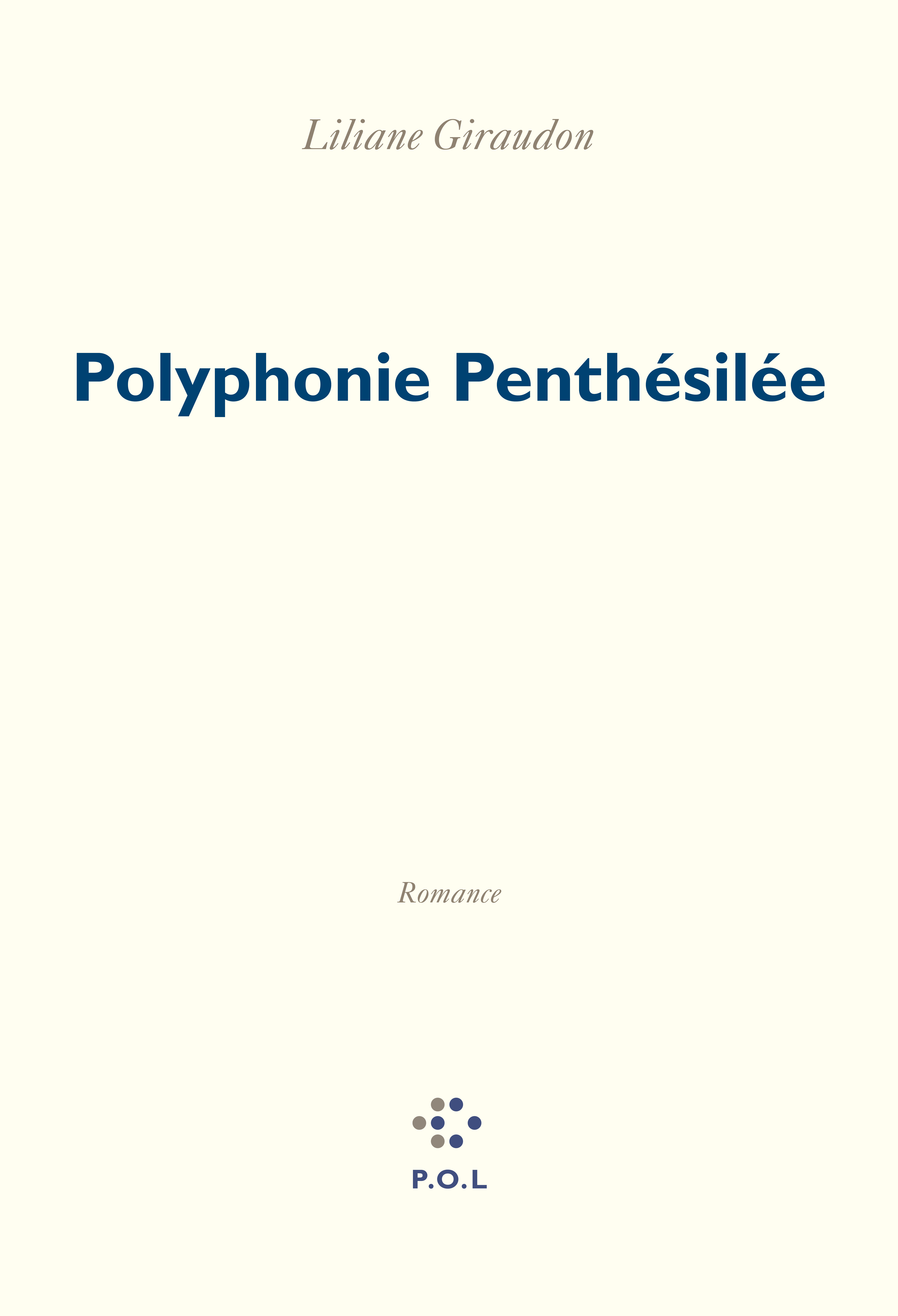 Polyphonie Penthésilée (9782818053393-front-cover)