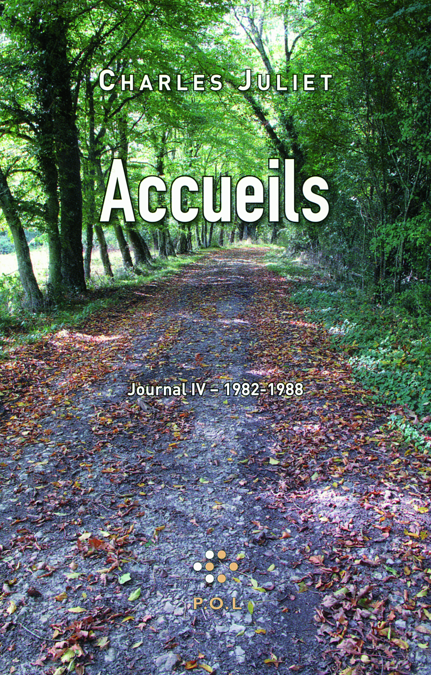 Accueils, (1982-1988) (9782818006443-front-cover)