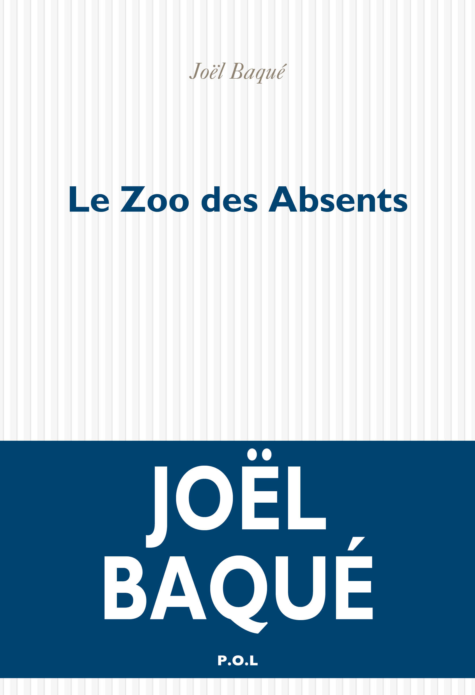 Le Zoo des Absents (9782818054291-front-cover)
